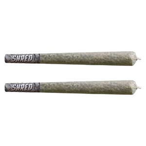 SHRED - Captain Kush Bats Pre-Roll - Indica - 2x1g