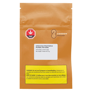 Common Ground - Amherst Sour Diesel Pre-Roll - Sativa - 2x1g